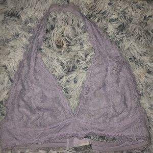 Free people lilac halter bralette